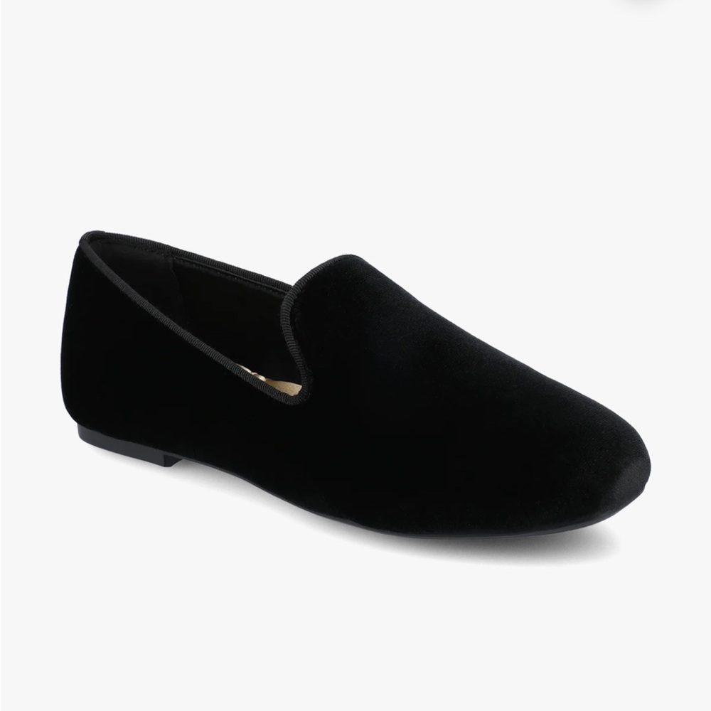 Birdies Black Velvet Starling Loafers